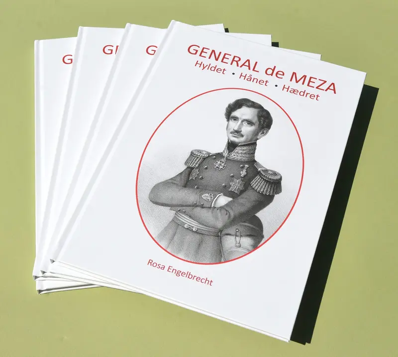Ny bog om General de Meza udgives ved Kongens Port