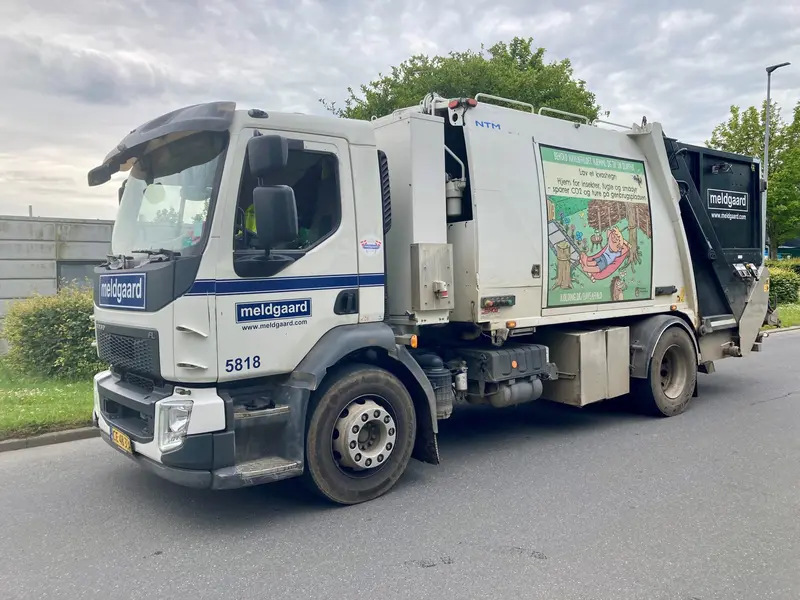 Bor du i Kolding bliver dit affald hentet i el-skraldebiler