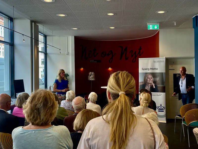 Minister samlede borgernes stemme i Fredericia