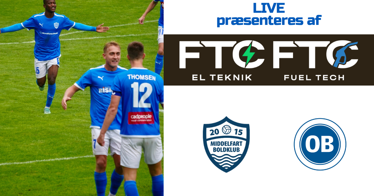 Live: Pokalbrag mellem Middelfart og OB
