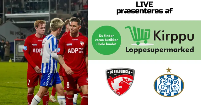Live: FC Fredericia møder traditionsklub