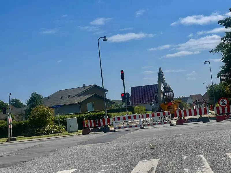 Forsinkelser og uforudsete udfordringer: Nørrebrogade-projektet i Fredericia skrider fremad