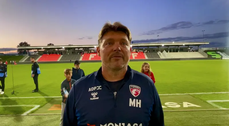FC Fredericia-træner: Fed fornemmelse at vinde på dårlig dag