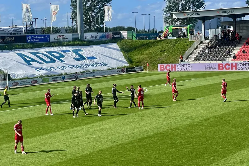FC Fredericia tabte trods massivt spilovertag