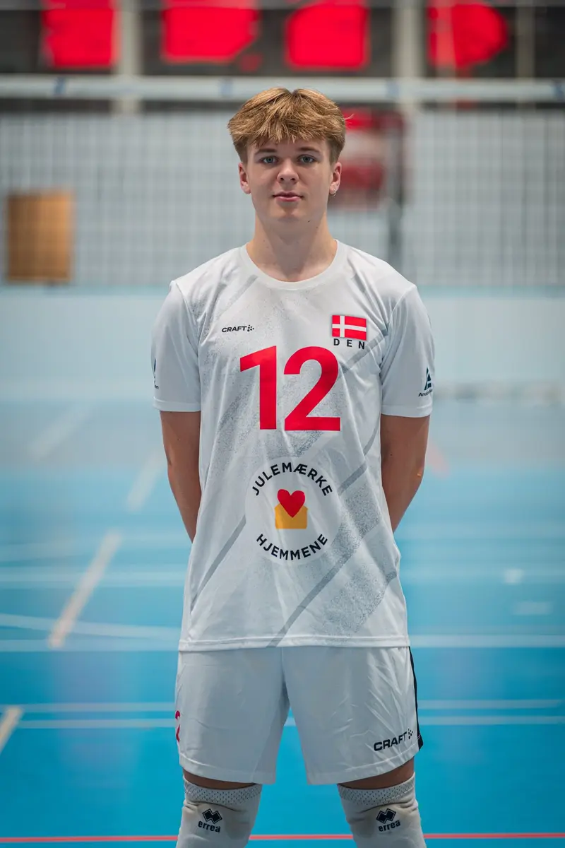 Middelfarts volleyballtalent på landsholdet