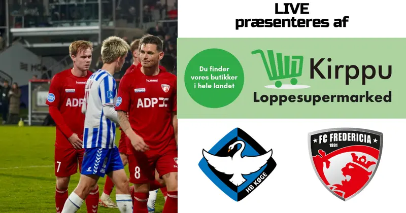Live: FC Fredericia møder bundprop