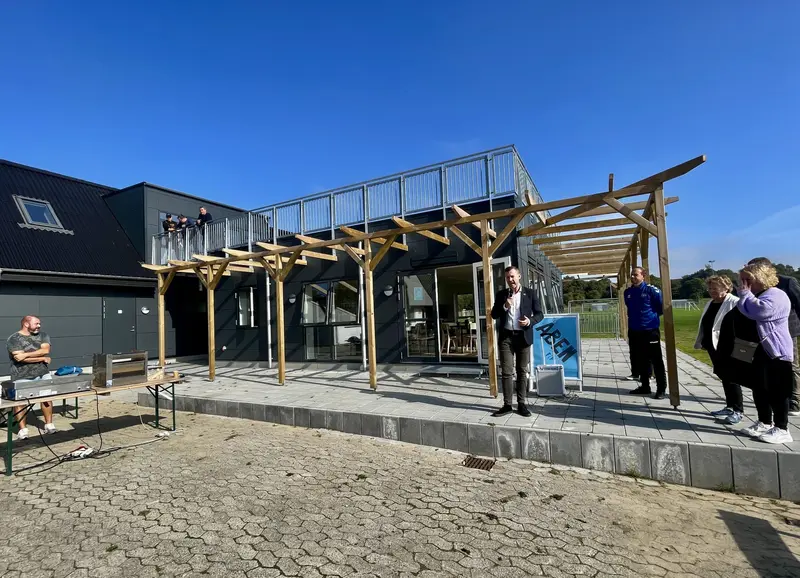 Overraskelse da Fredericia fF indviede deres nye klubhus