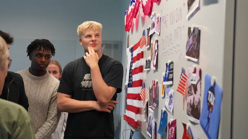 Galleri: Stort arrangement om USA på Fredericia Gymnasium