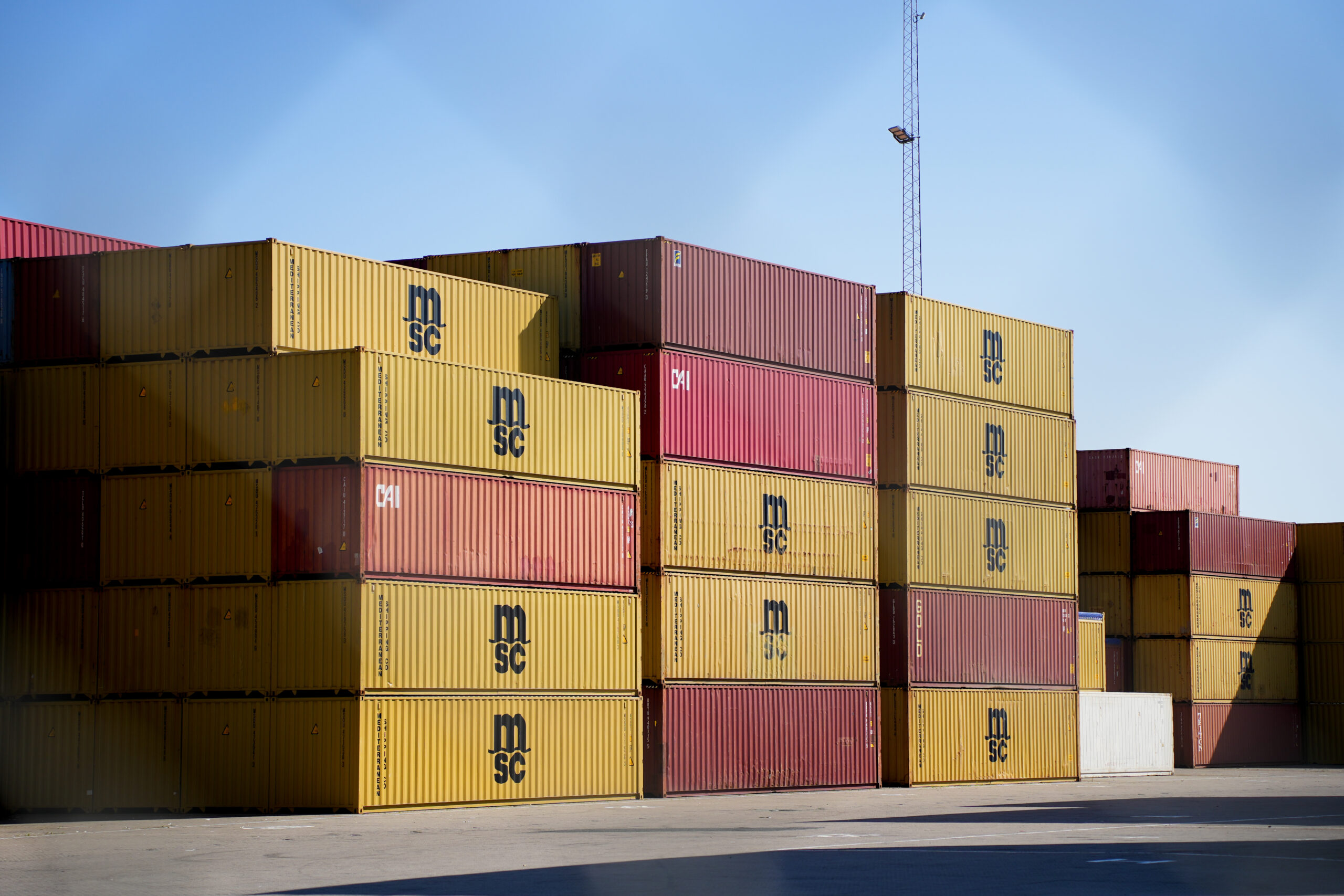 Ny rekord på Fredericia Havn: Håndterede 1448 containere ved ét anløb