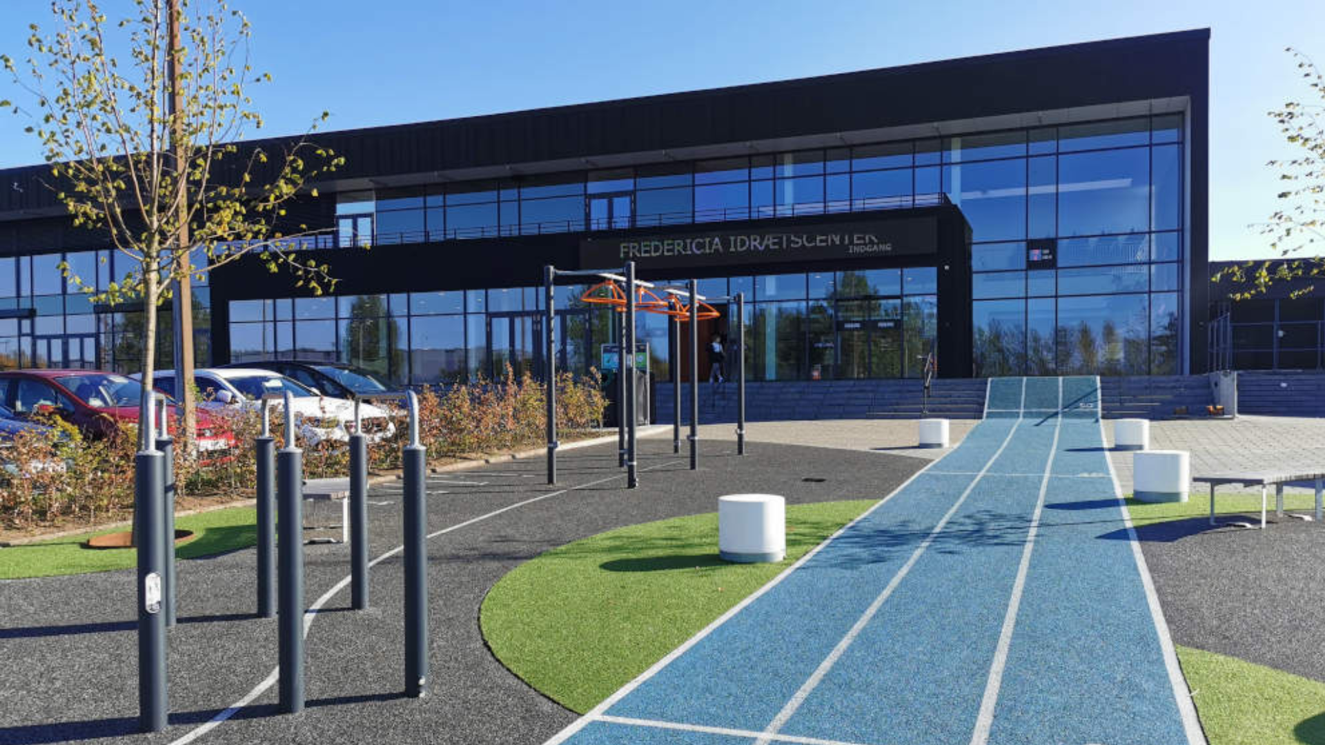 Rift om parkeringspladserne ved Fredericia Idrætscenter