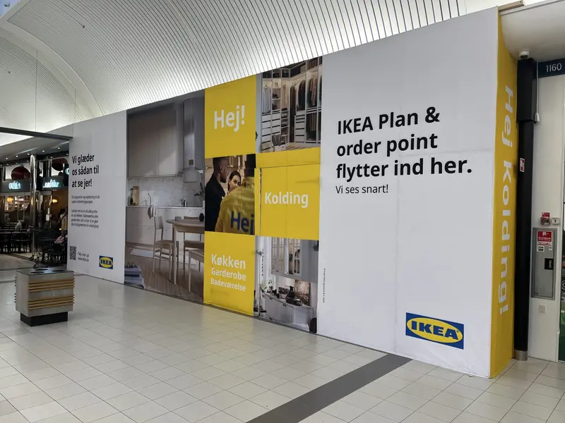 Denne dato rykker IKEA ind i Kolding Storcenter