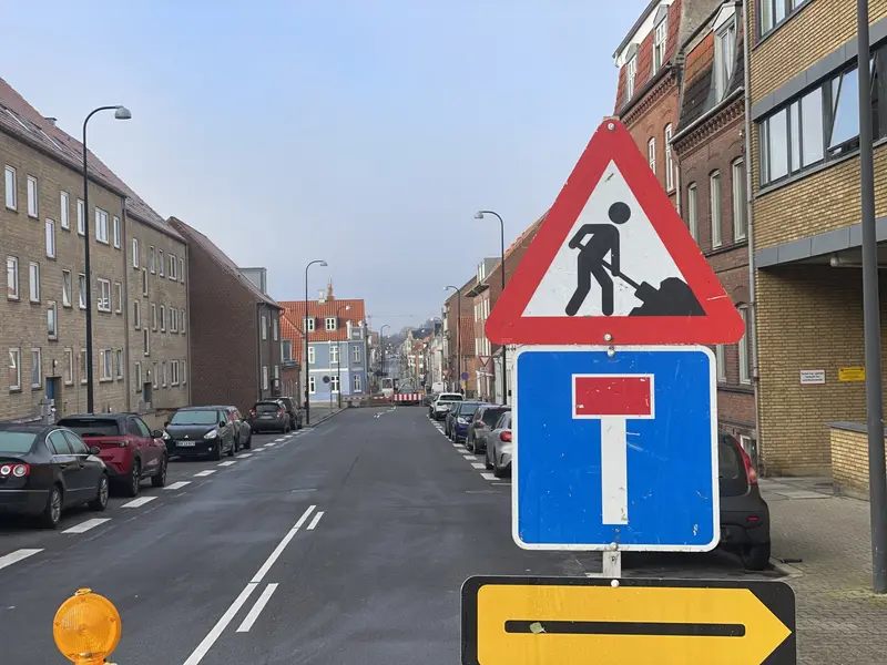 Farlige situationer i Fredericia centrum grundet omkørsler