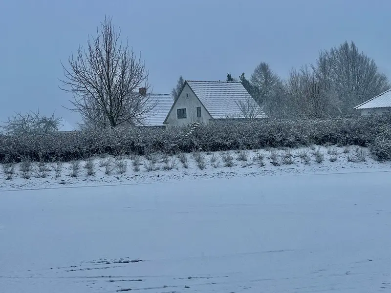 Vintervejret har indtaget Danmark