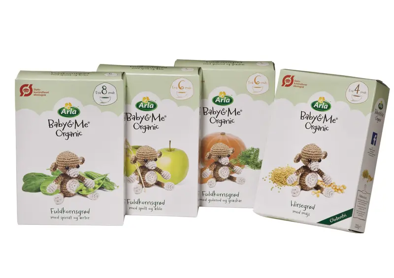 Arla trækker Baby&amp;Me fra det danske marked i 2025