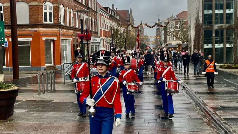 Fredericia markerede 374 års fødselsdag