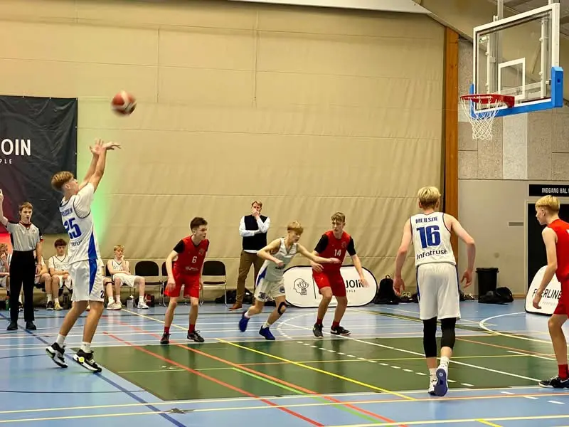 Fredericia Lions Basketballklubs U15-hold har kvalificeret sig til mesterrækken