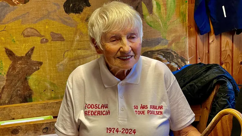 Tove og Preben har været med i Fredericia Fodslaw i 50 år