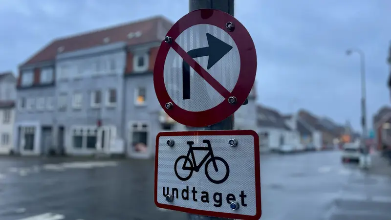 Nyt skilt skal forhindre kørsel imod ensretning