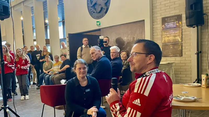 Fredericias idrætsstjerner hyldet på rådhuset
