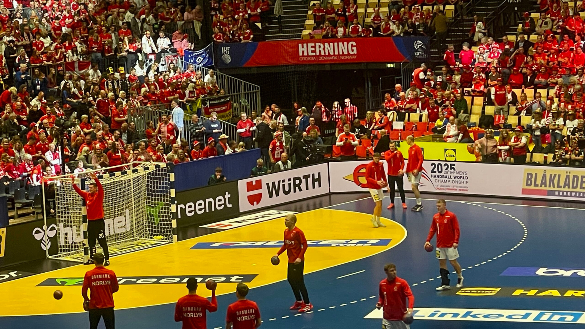 Live: Danmark i VM-brag mod Tyskland