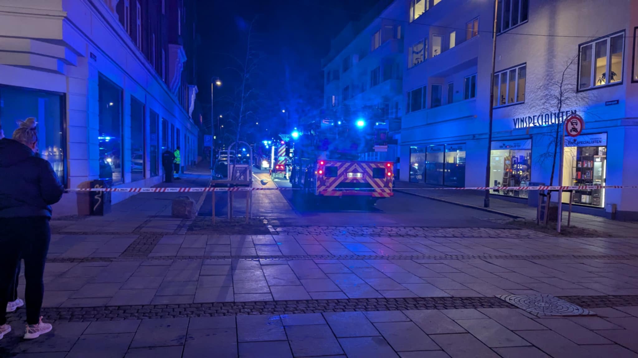 Brand i etageejendom i Fredericia