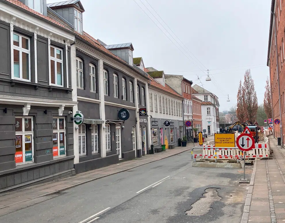 Gravearbejde i Munkegade vil påvirke trafikken frem til maj