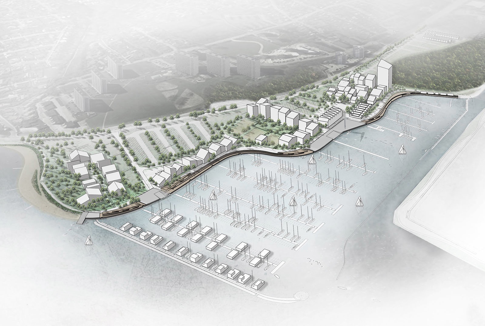 Byrådet siger ja til ekstra millioner: Marina City i Kolding bliver dyrere end ventet