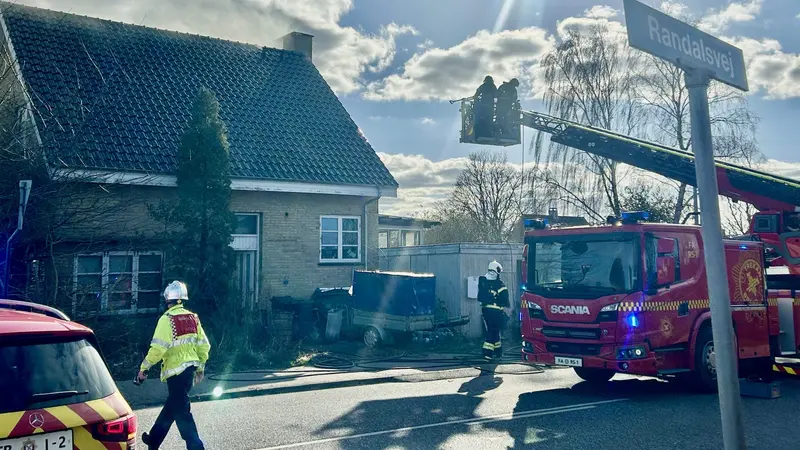 Brand i villa skyldtes efterladt varmetæppe