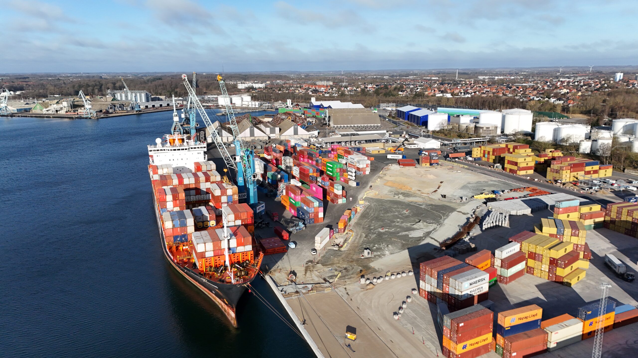 Rekordvækst på Fredericia Havn
