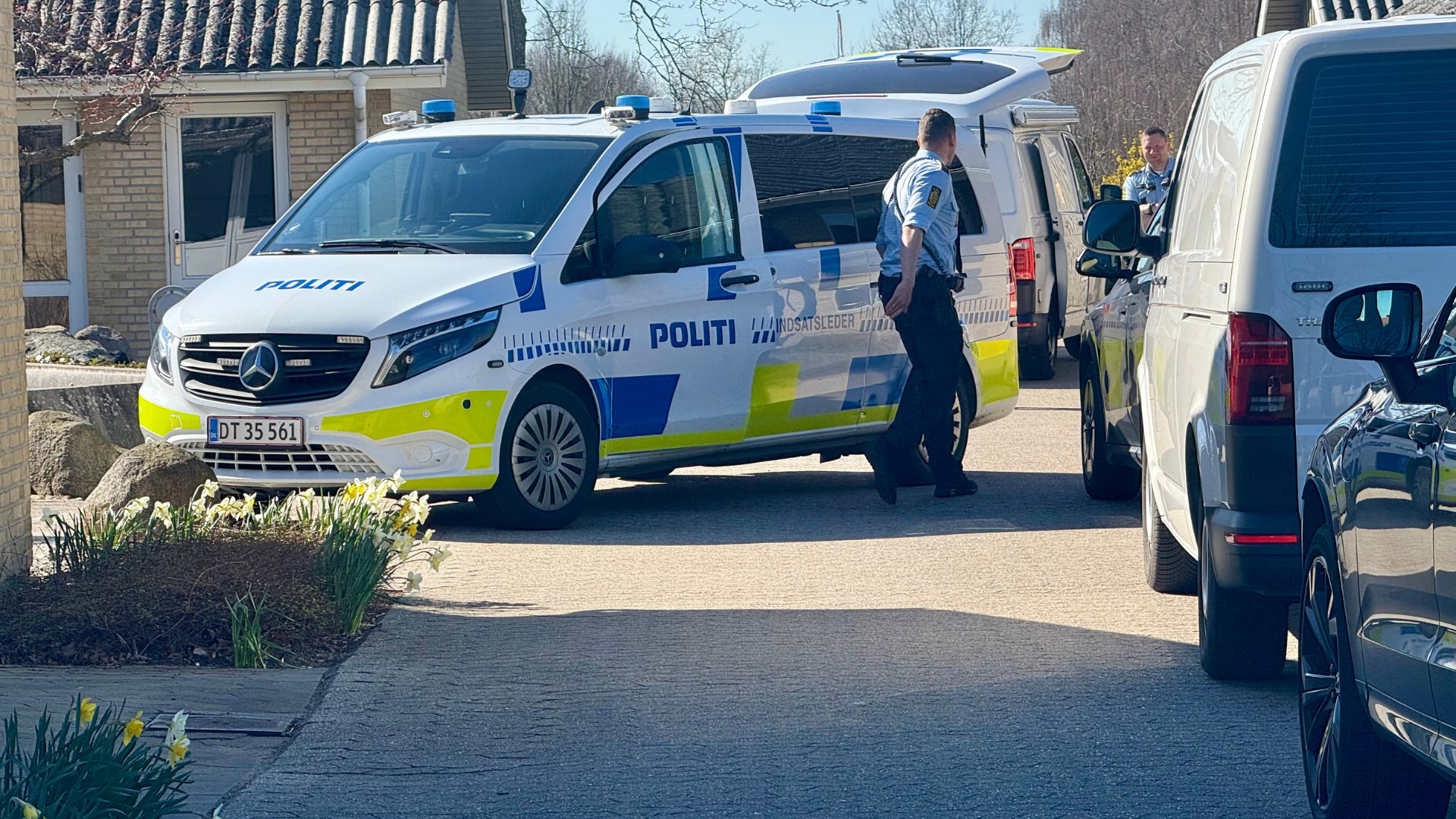 Politiet afslutter undersøgelser på Jupitervej – intet mistænkeligt fundet