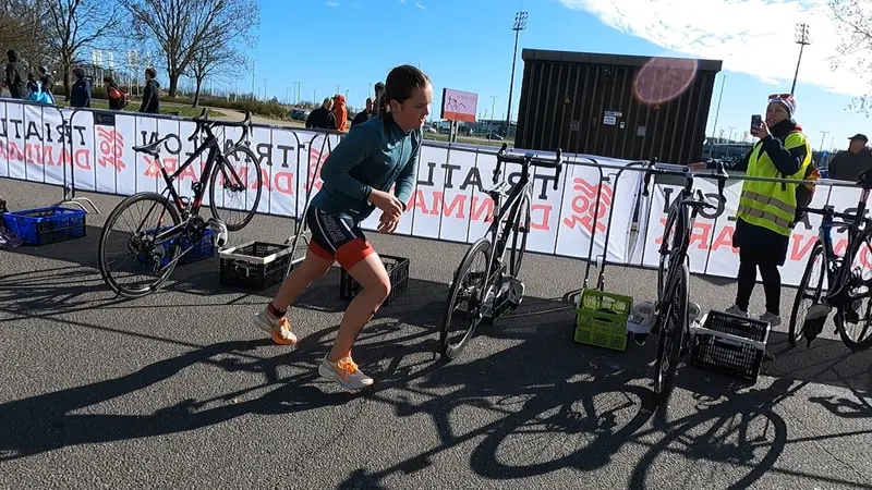 Flot Fredericia-start på DM-serien i ungdoms-triatlon