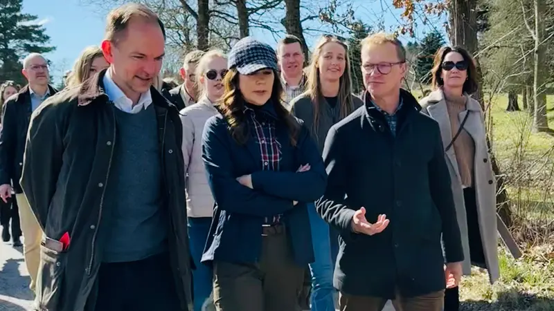Middelfarts borgmester i kongeligt selskab om grøn dagsorden