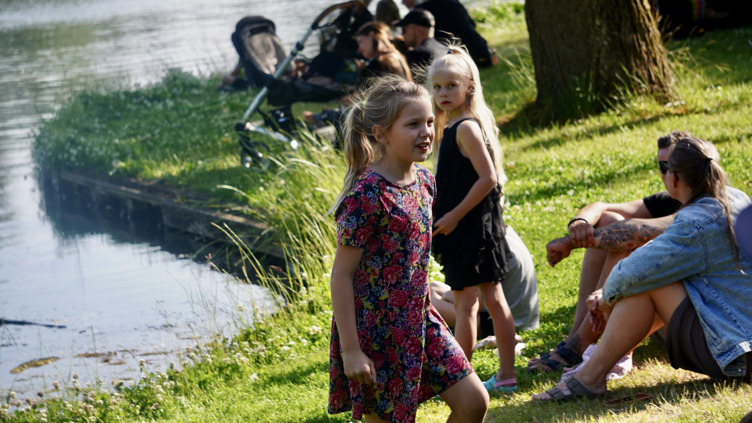 Feriestemningen spirer i Madsbyparken