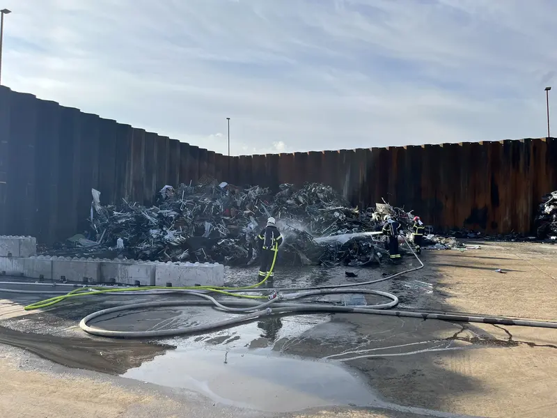 Endnu en brand på Kolding Havn