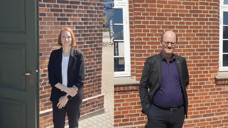 Erfaring og nye kræfter: Pernelle Jensen og Erik Nielsen fra Venstre vil styrke Fredericia
