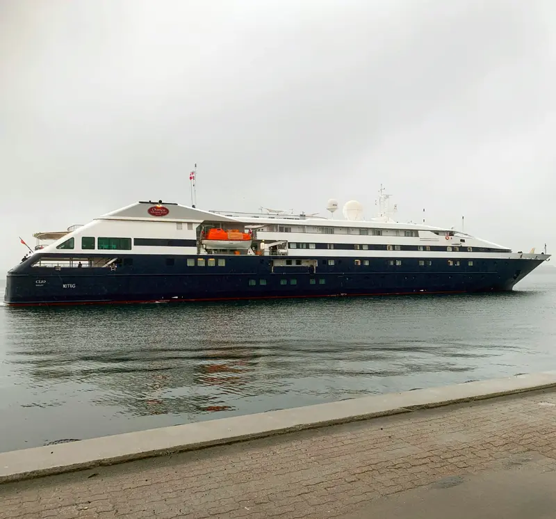 Historisk dag i havnene: Krydstogtskibe i både Fredericia og Nyborg