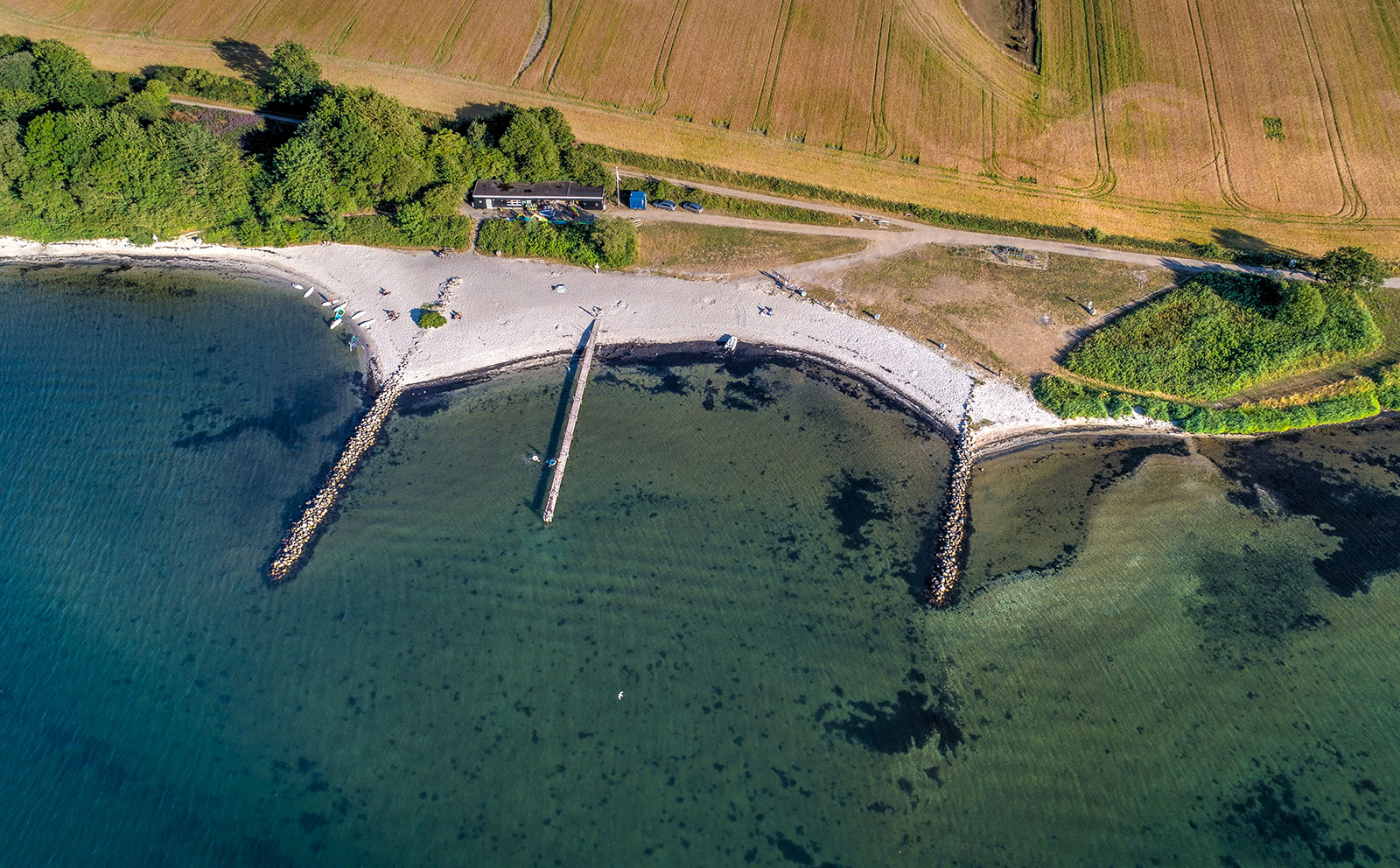 Nu kan du trygt bade ved Rebæk Strand igen
