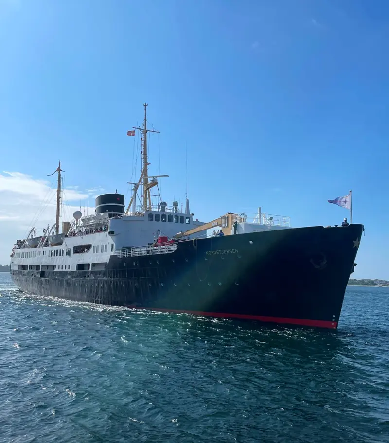 MS Nordstjernen lagde til kaj i Fredericia: Byen summer af liv
