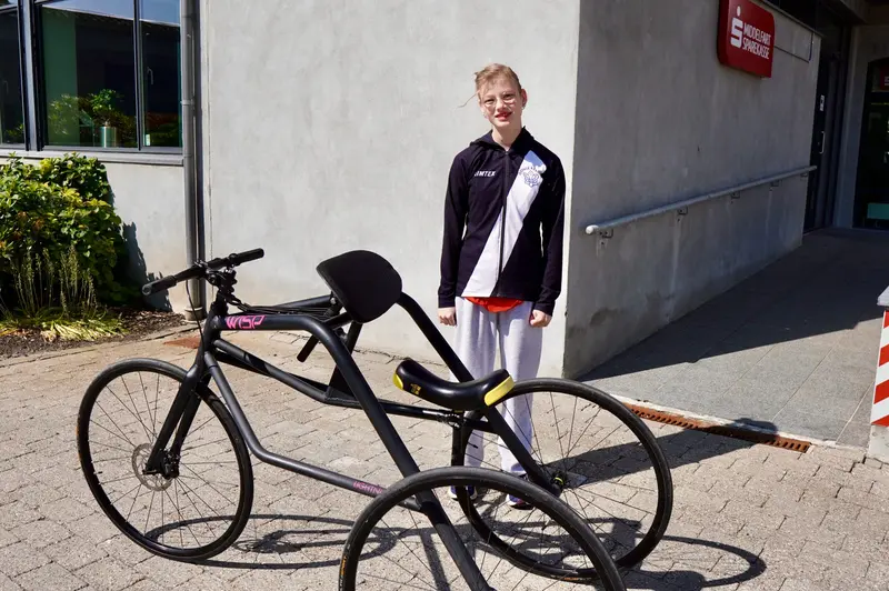 14-årige Sofie jagter podiet i Finland og drømmen om Para-OL – nu får hun 10.000 kroner i støtte fra Fredericia Idrætsfond