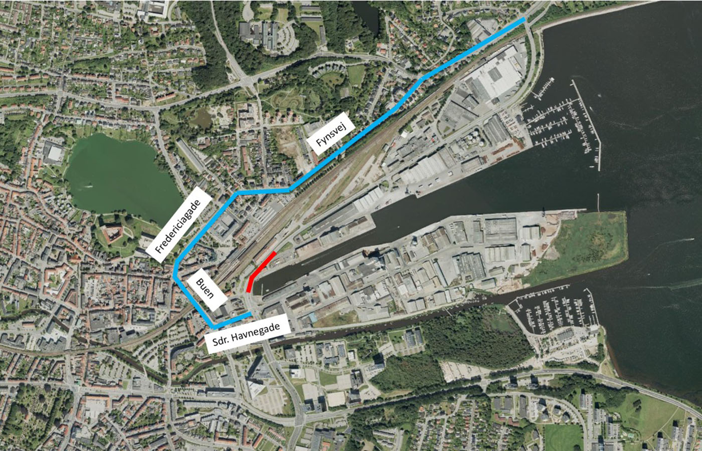 Klimasikring på havnen fortsætter – støjgener kan forekomme frem til november