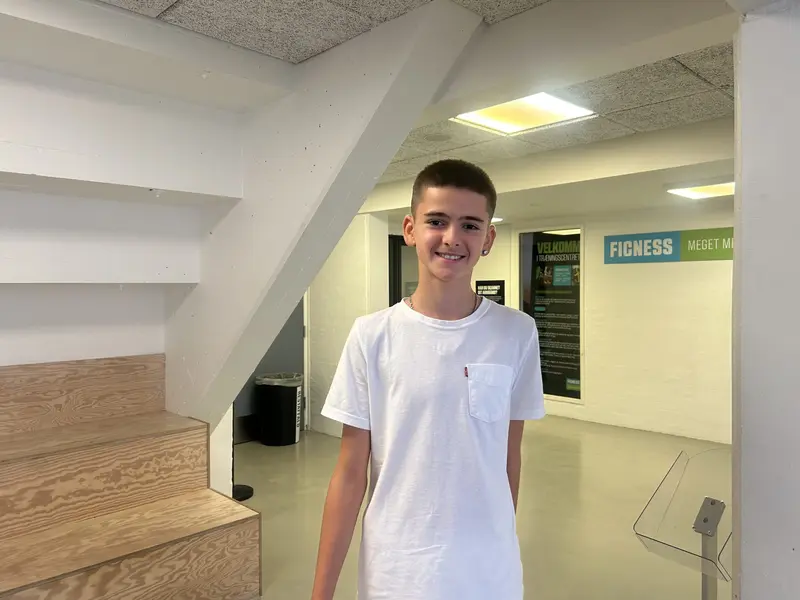 12-årige Gabriel vil slå sig selv og nå nye højder i basketball