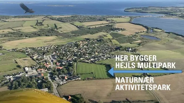 Første spadestik til Hejls Multipark markerer nyt grønt samlingspunkt