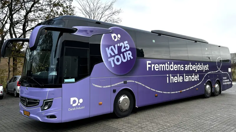DI’s valgbus ruller ind i Fredericia: