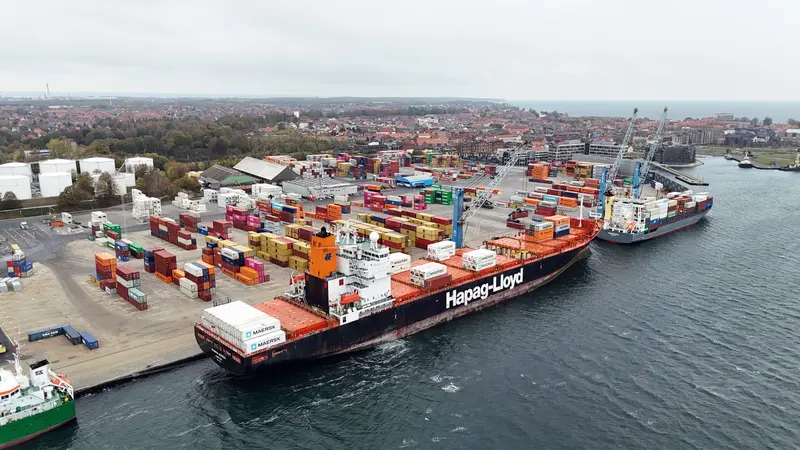 Efter millioninvestering: Fredericia Havn bliver Vestdanmarks logistikknudepunkt