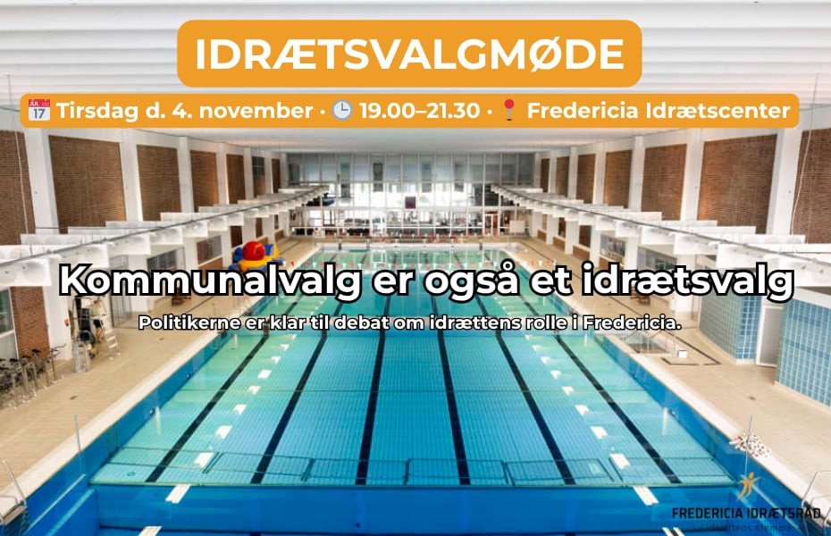 Kommunalvalg er også et idrætsvalg