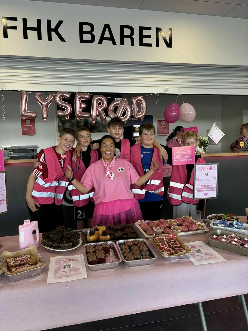 Lyserød Søndag i Fredericia Håndboldklub mere end fordoblede indsamlingen