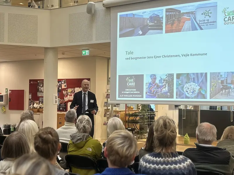 Fremtiden spirer på taget af Social- og Sundhedsskolen i Vejle
