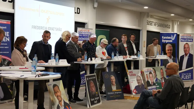 Valgdebat i Fredericia Idrætscenter: Idræt, fællesskab og økonomi på spil