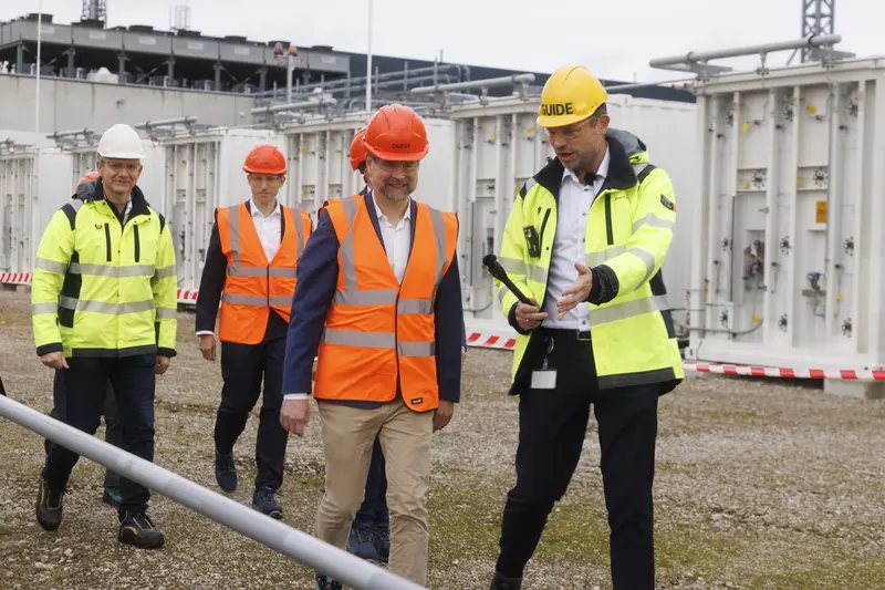 Everfuel og Crossbridge Energy åbner HySynergy – Danmark sender for første gang grøn brint til Tyskland