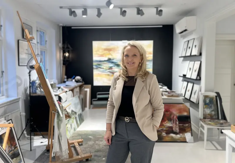 Låge 19: Gitte Ladefoged Art Studio: Livsglæde, bronze og jul i kunstens tegn